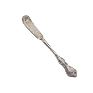 Vintage International Deep Silver Condiment Butter Knife Silverplate‎ Serving